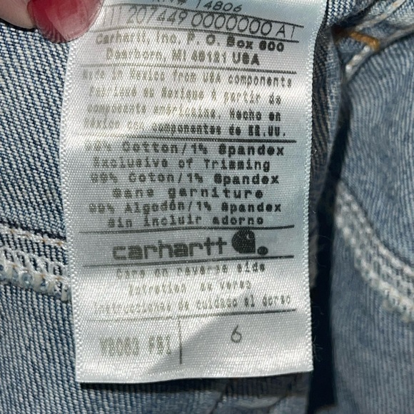 Carhartt denim shorts - Picture 4 of 5